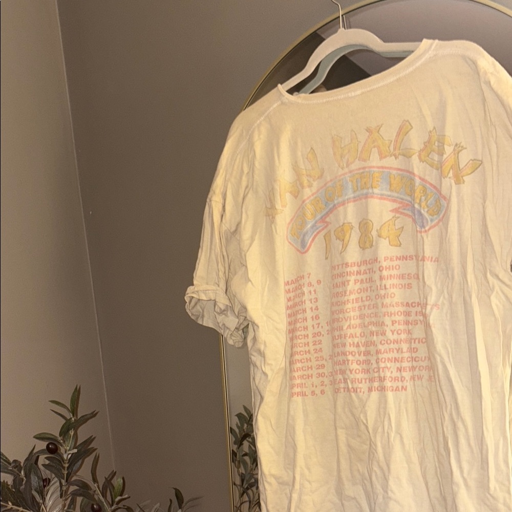 Urban Outfitters yellow Graphic Tee